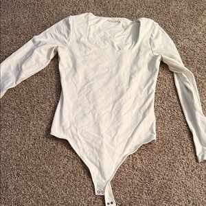 Abercrombie & Fitch Soft A&F Collection Long Sleeve Bodysuit